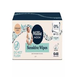 DALLAS LOCATION- Millie Moon Sensitive Wipes 648ct PALLET -90 CASES