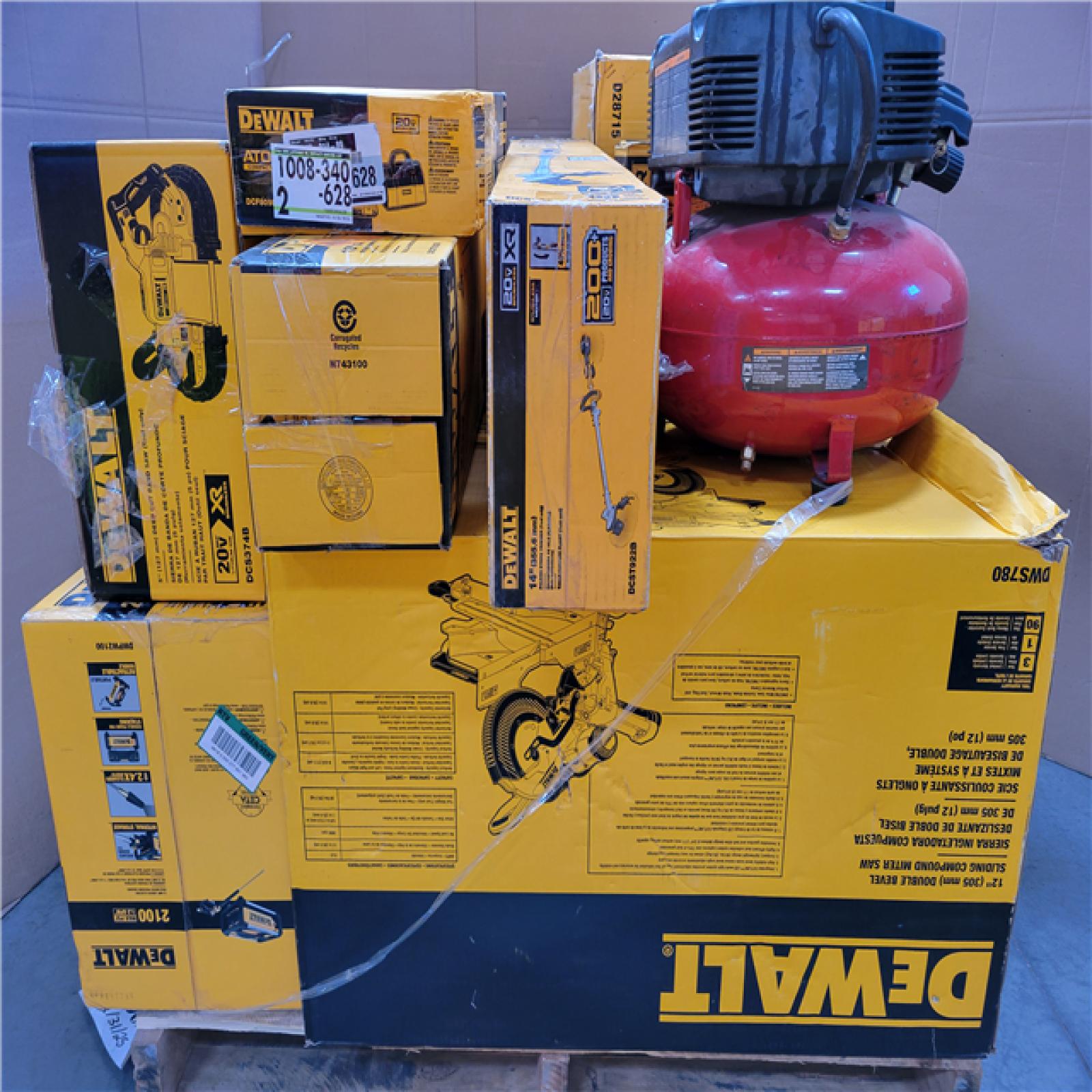 CALIFORNIA AS-IS TOOL PALLET