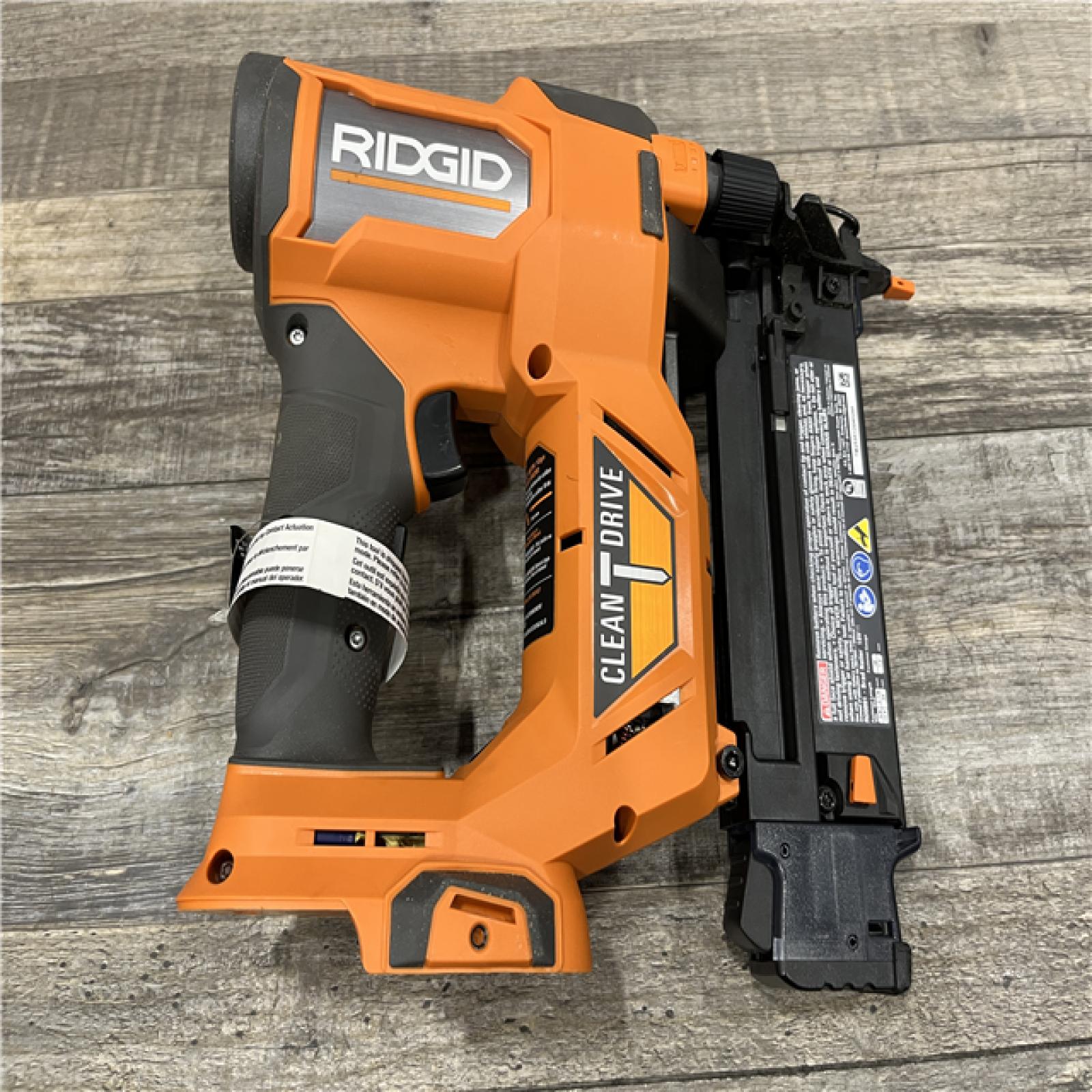 AS-IS RIDGID 18V Brushless Cordless 18-Gauge 2-1/8 in. Brad Nailer (Tool Only)