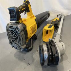 AS-IS - DEWALT 20V MAX Cordless Battery Powered String Trimmer & Blower Combo Kit