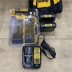 AS-IS DEWALT 20V MAX Cordless 1/2 in. Drill/Driver Kit