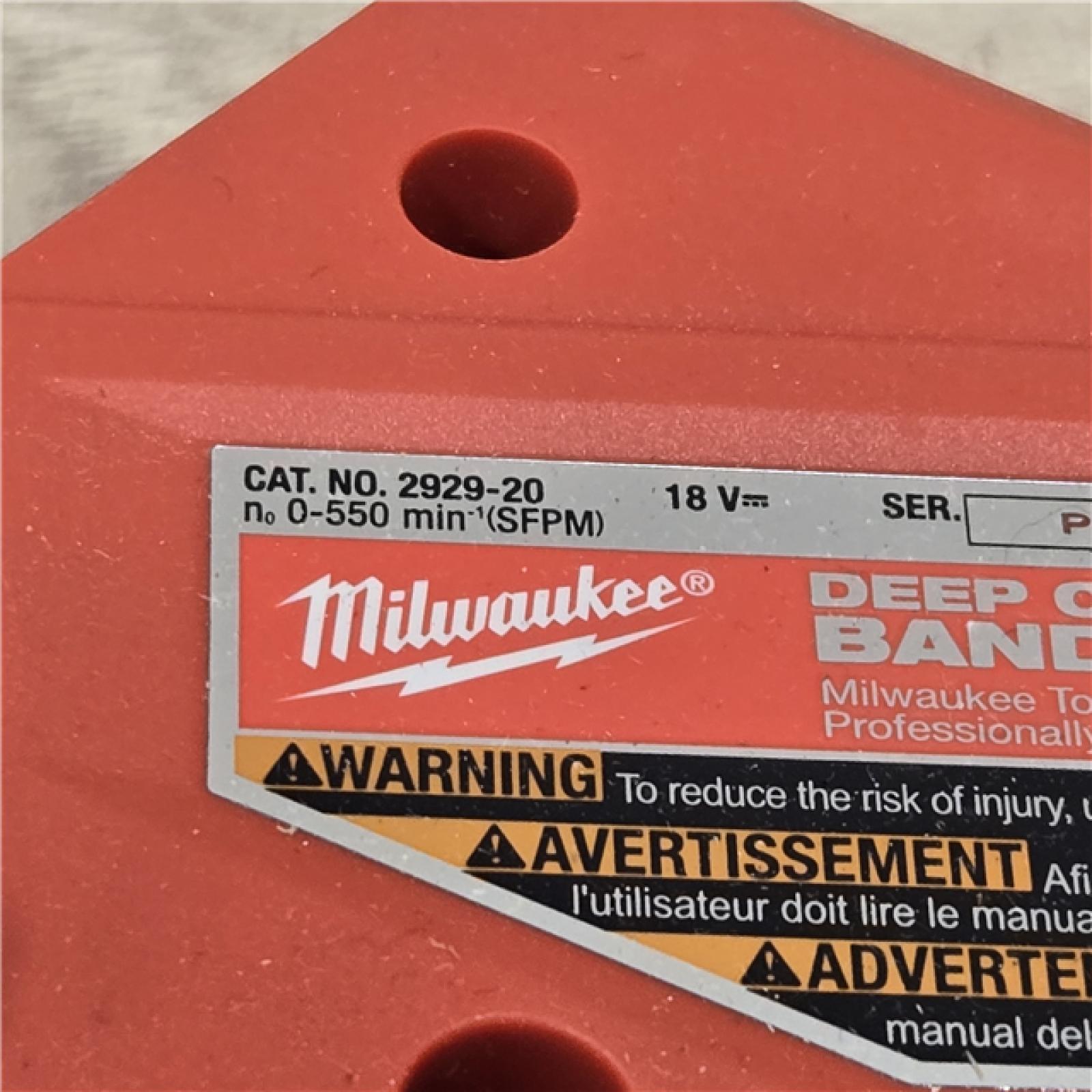 AS-IS Milwaukee M18 FUEL Cordless Deep Cut Band Saw (Tool-Only)