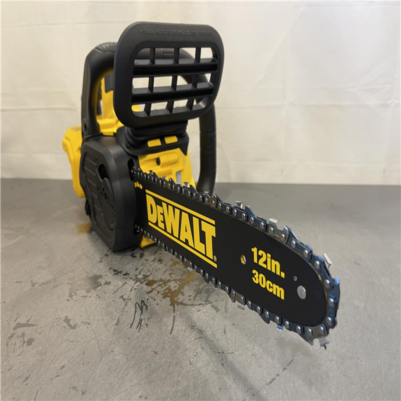 AS-IS - DEWALT 20V MAX 12in. Brushless Cordless Battery Powered Chainsaw