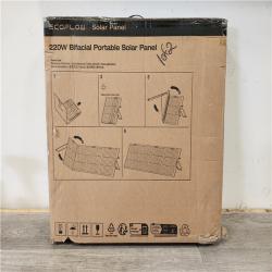 Phoenix Location NEW EcoFlow NextGen 220-Watt Portable Solar Panel (1-Side), IP68, Solar Charger for Solar Generator, Monocrystalline Solar Panel (Sealed)
