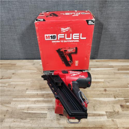 HOUSTON LOCATION - AS-IS (APPEARS LIKE NEW) Milwaukee FUEL 3-1/2 in. 18-Volt 30-Degree Lithium-Ion Brushless Cordless Framing Nailer (Tool-Only)