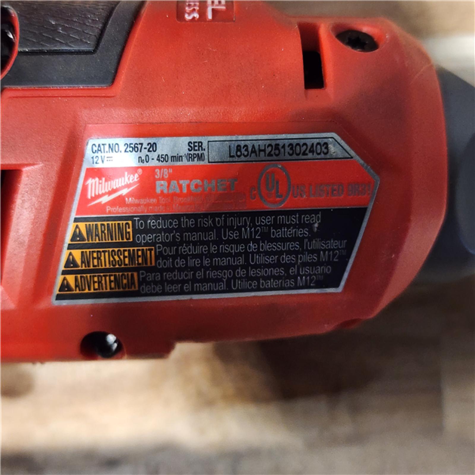 HOUSTON LOCATION - AS-IS MILWAUKEE 3 TOOL COMBO