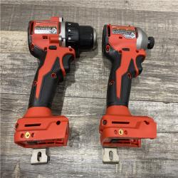 AS-IS Milwaukee 18V Lithium-Ion Brushless Cordless Compact Drill/Impact Combo Kit