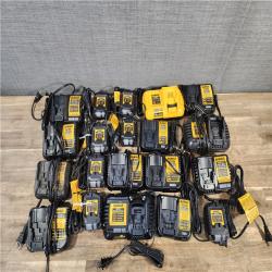 HOUSTON LOCATION - AS-IS DEWALT BATTERY CHARGER PACK QTY - 20