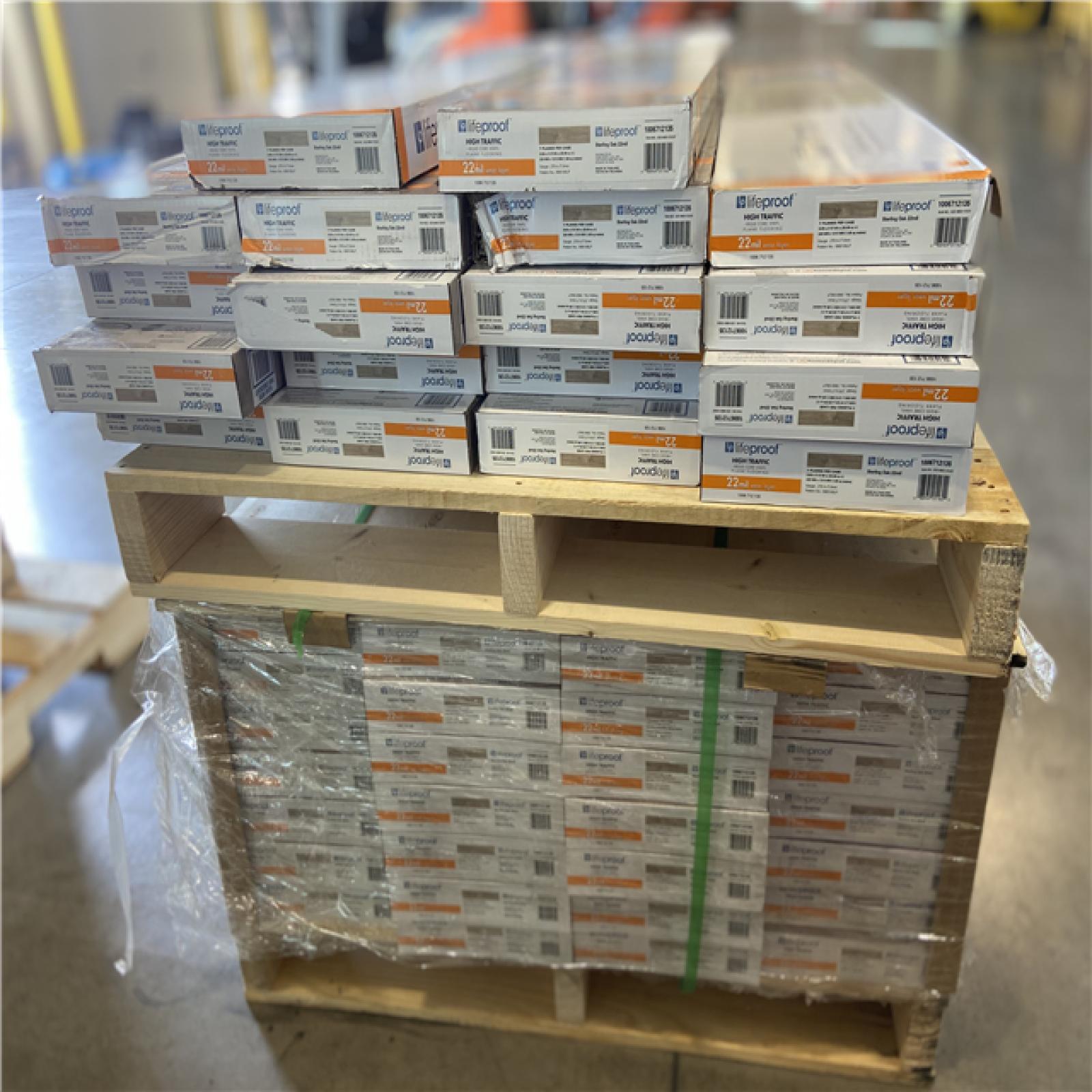 DALLAS LOCATION - Lifeproof Sterling Oak 22 MIL x 8.7 in. W x 48 in. L Click Lock Waterproof Luxury Vinyl Plank Flooring (20.1 sqft/case) - 46 CASES