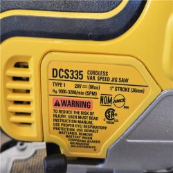 AS-IS DEWALT 20V MAX XR Cordless Barrel Grip Jigsaw (Tool Only)