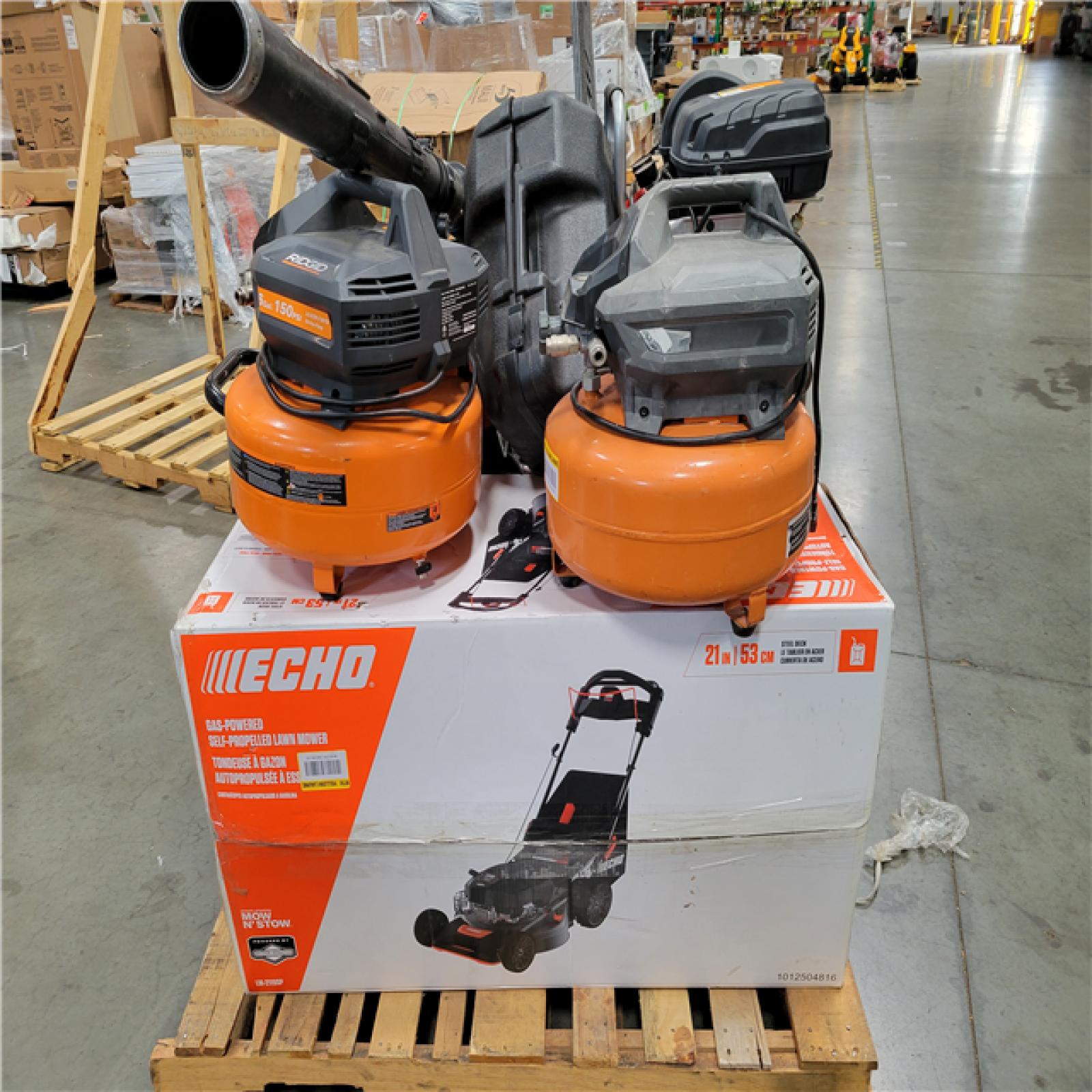 California AS-IS OUTDOOR POWER EQUIPMENT