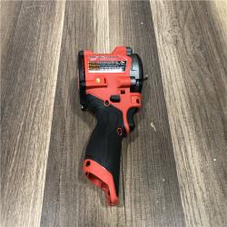 AS-IS Milwaukee FUEL 12V Lithium-Ion Brushless Cordless Stubby 3/8 in. Impact Wrench (Tool-Only)