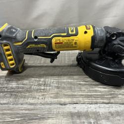 AS-IS DEWALT ATOMIC 20V MAX Cordless 4-1/2 in. Angle Grinder with Paddle Switch (Tool Only)