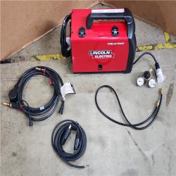 HOUSTON LOCATION - AS-IS LINCOLN ELECTRIC 180 Amp Weld-Pak 180i Multi-Process Stick/MIG/Flux-Core/TIG  120V or 230V Aluminum Welder