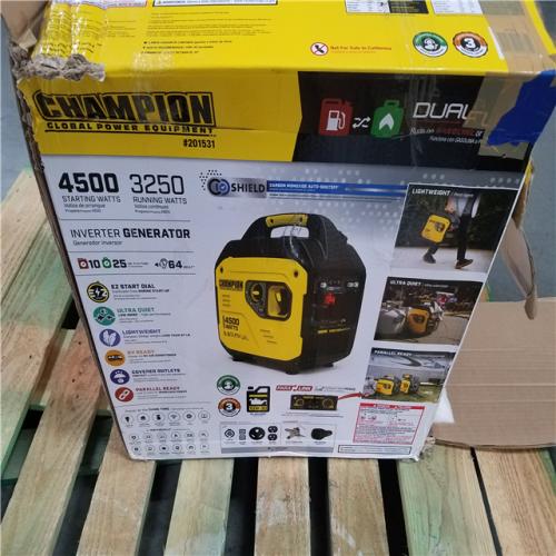 CALIFORNIA AS-IS CHAMPION PORTABLE GENERATOR