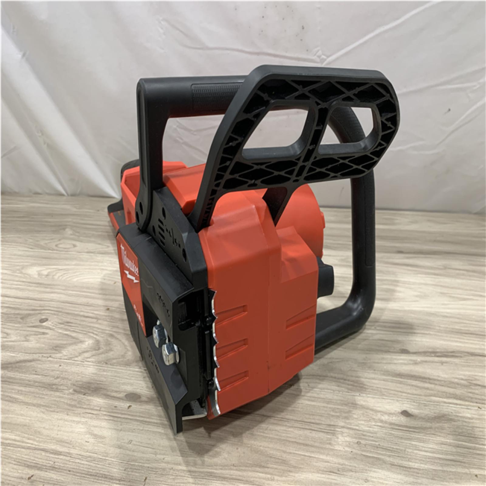 AS-IS Milwaukee FUEL 16 in. 18V Lithium-Ion Brushless Battery Chainsaw (Tool-Only)