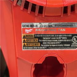 AS-IS - Milwaukee 12V Cordless Jobsite Fan (Tool Only)