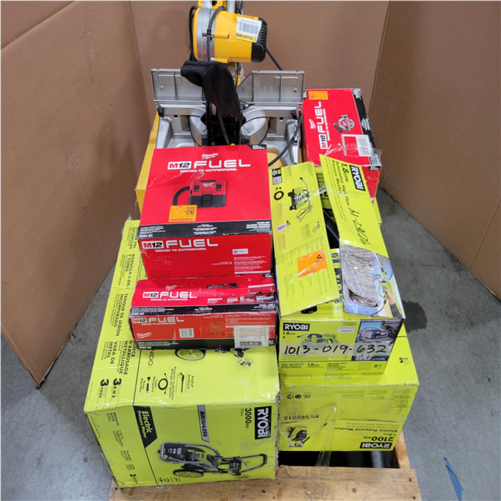 CALIFORNIA AS-IS TOOL PALLET