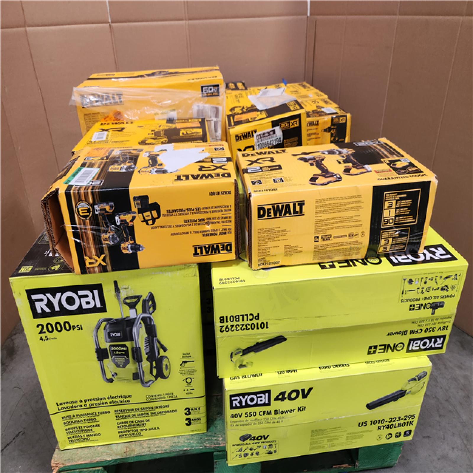 CALIFORNIA AS-IS TOOL PALLET