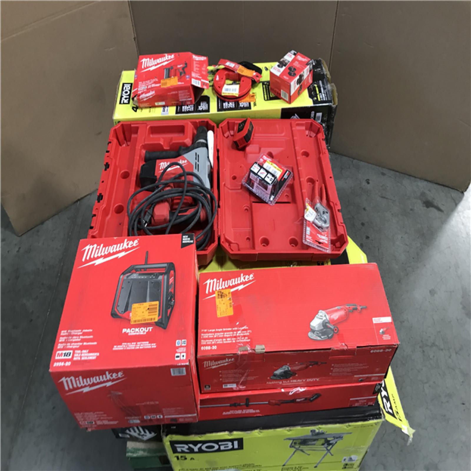 CALIFORNIA AS-IS TOOL PALLET