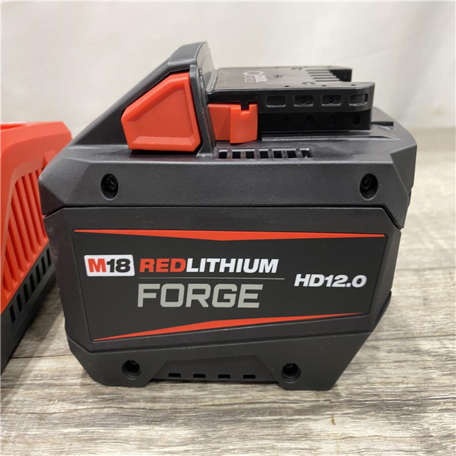 LIKE NEW - Milwaukee 18-Volt Lithium-Ion REDLITHIUM FORGE Starter Kit