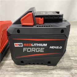 LIKE NEW - Milwaukee 18-Volt Lithium-Ion REDLITHIUM FORGE Starter Kit