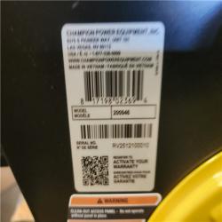 Phoenix LIKE NEW Champion Power Equipment 3 in. Dia 224 cc 2-in-1 Upright Gas Powered Wood Chipper Shredder