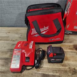 HOUSTON LOCATION - AS-IS Milwaukee M18 1/2 in. Cordless Brushless High Torque Impact Wrench Kit (Battery & Charger)