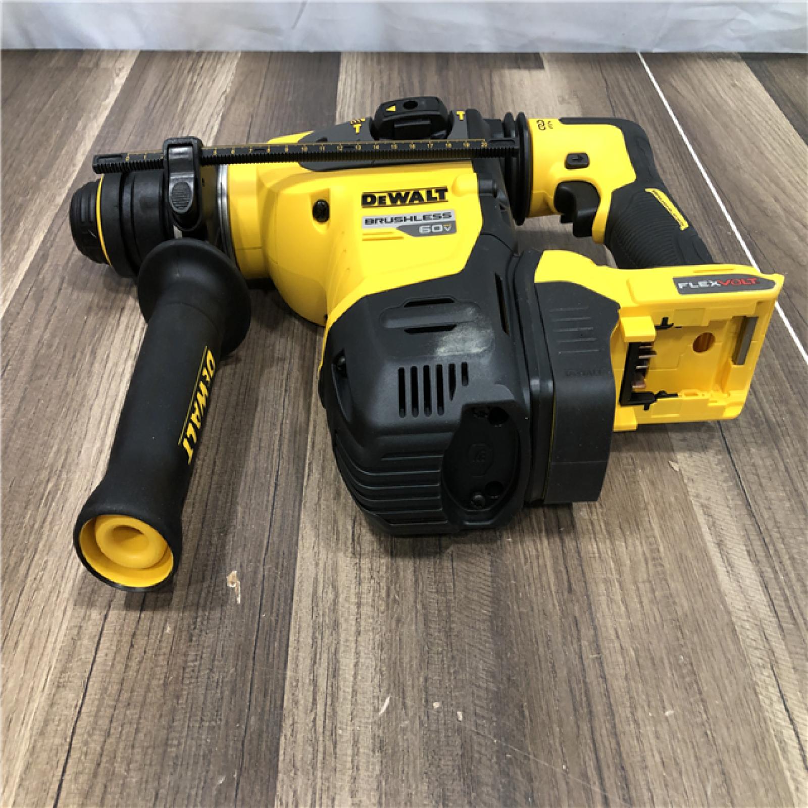 AS-IS DEWALT FLEXVOLT 60V MAX Cordless 1-1/4 in. SDS Plus Rotary Hammer (Tool Only)