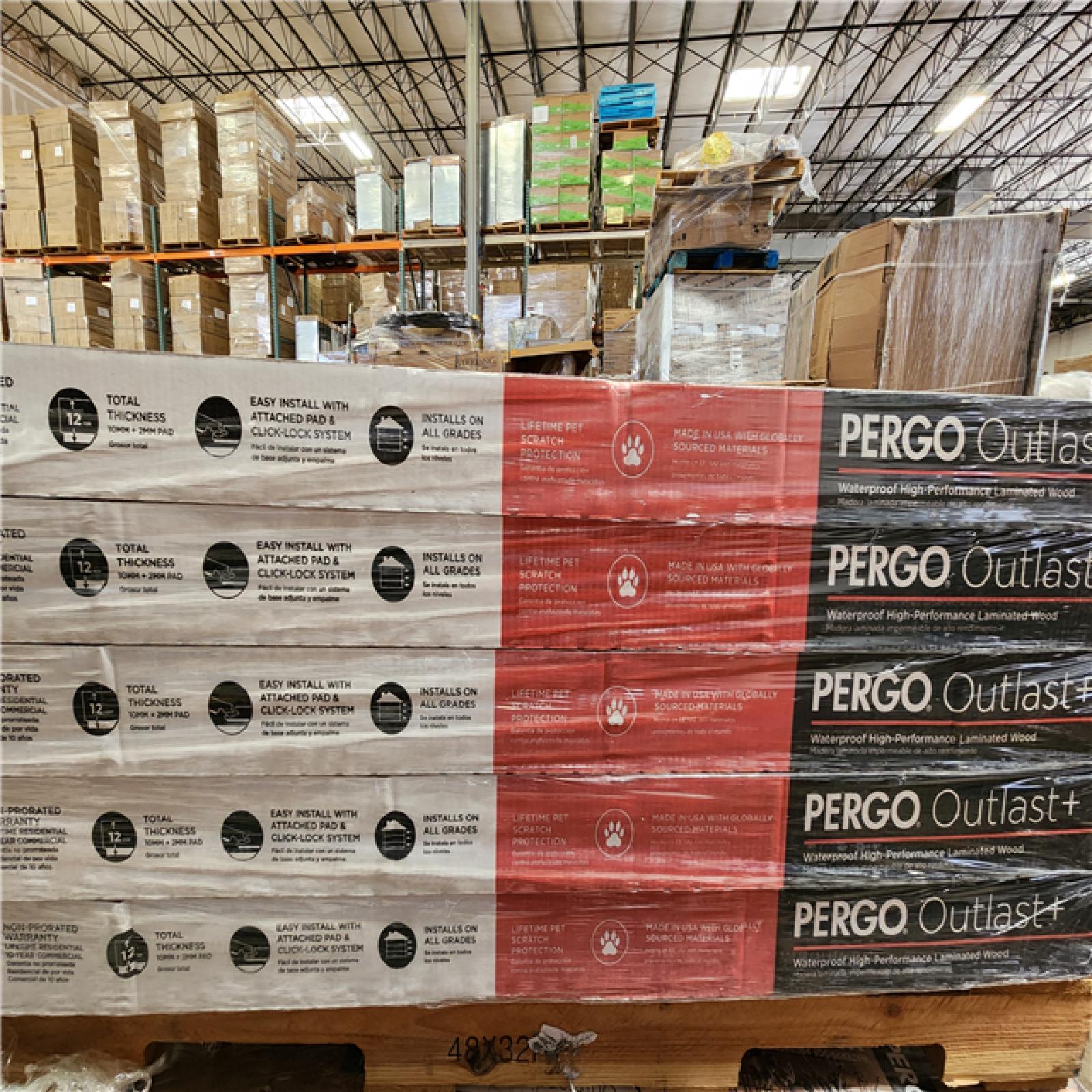 Phoenix Location NEW Pergo Outlast+ Cocoa Walters Oak 12 mm T x 7.4 in. W Waterproof Laminate Wood Flooring (392 sq. ft. 20 case)
