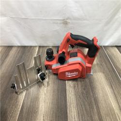 AS-IS Milwaukee M18 18V Lithium-Ion Cordless 3-1/4 in. Planer (Tool-Only)
