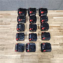 HOUSTON LOCATION - AS - IS MILWAUKEE BATTERY PACK QTY - 15