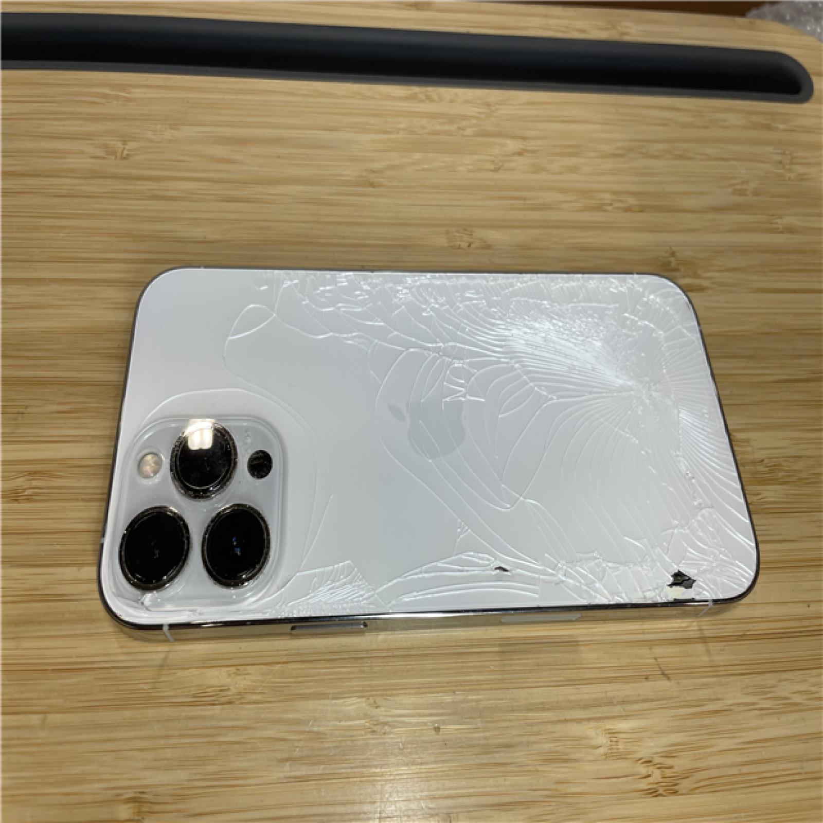 AS-IS Apple iPhone 13 Pro Max - 128GB - Silver