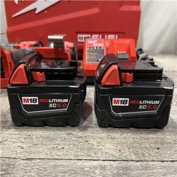 AS-IS Milwaukee FUEL 18V Lithium-Ion Brushless Cordless Hammer Drill and Impact Driver Combo Kit