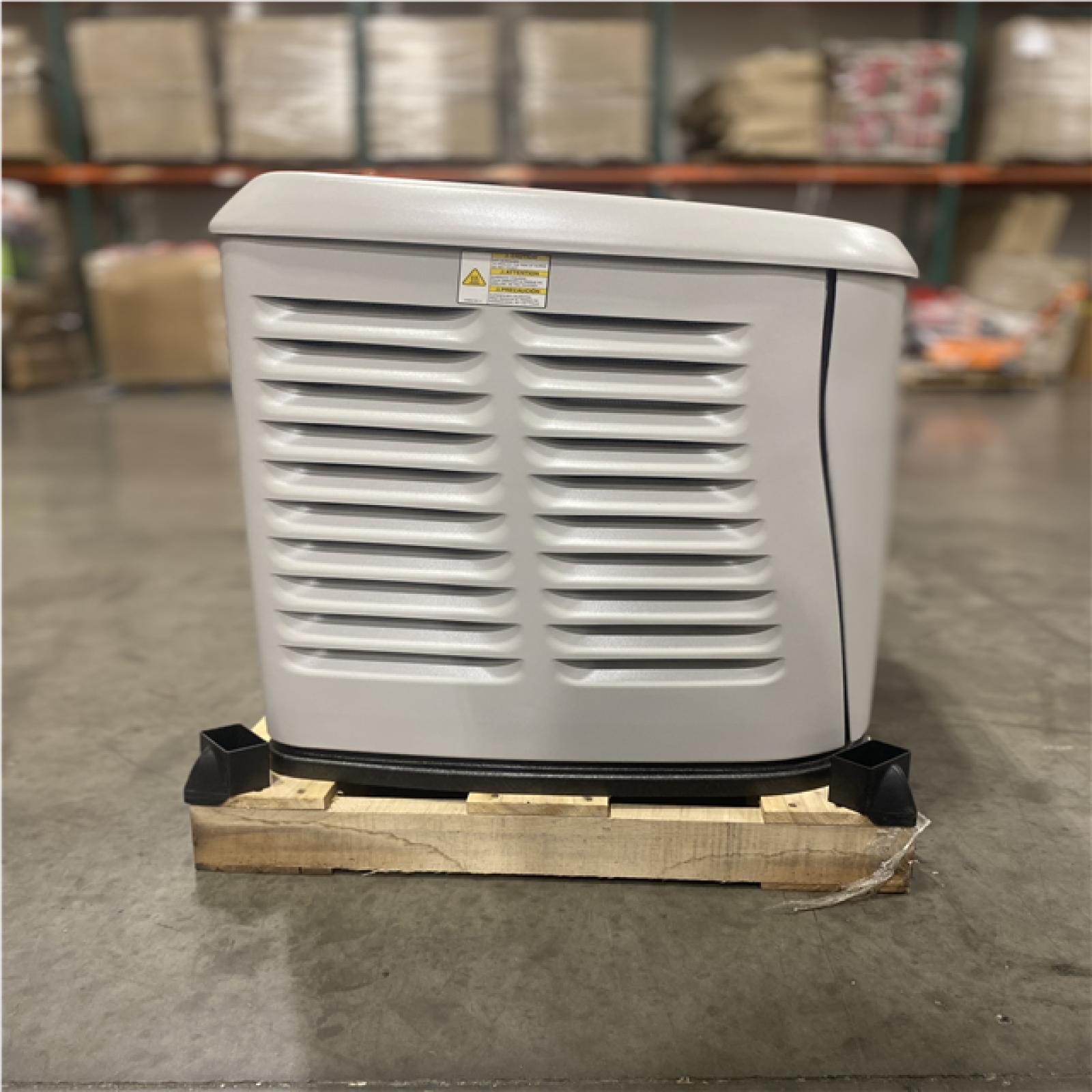 Dallas Location - As-Is Generac 10kW Air-Cooled Auto Start on Natural Gas or Propane  Whole House Generator with Smart Mobile Monitoring