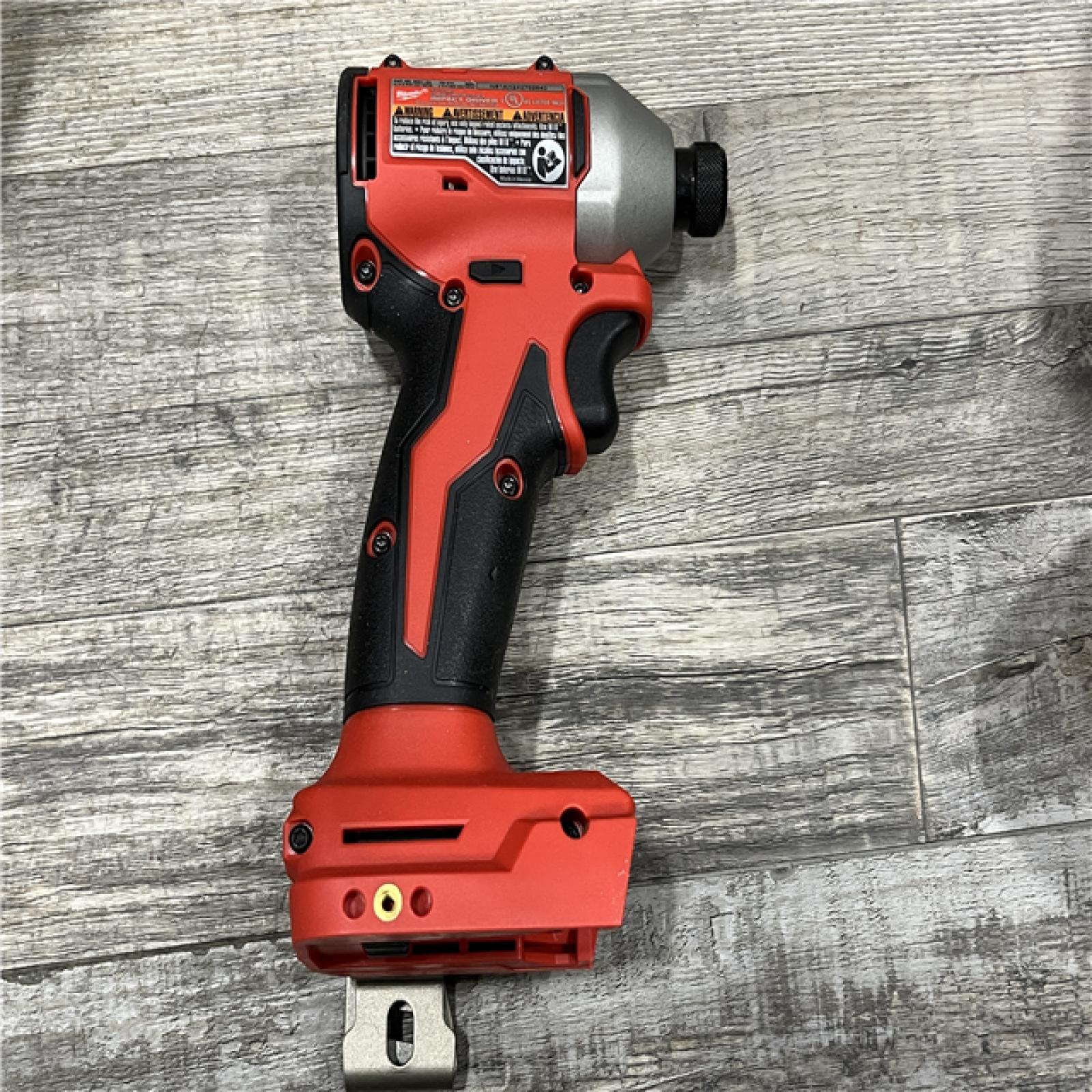 AS-IS Milwaukee 18-Volt Lithium-Ion Brushless Cordless Compact Hammer Drill/Impact Combo Kit
