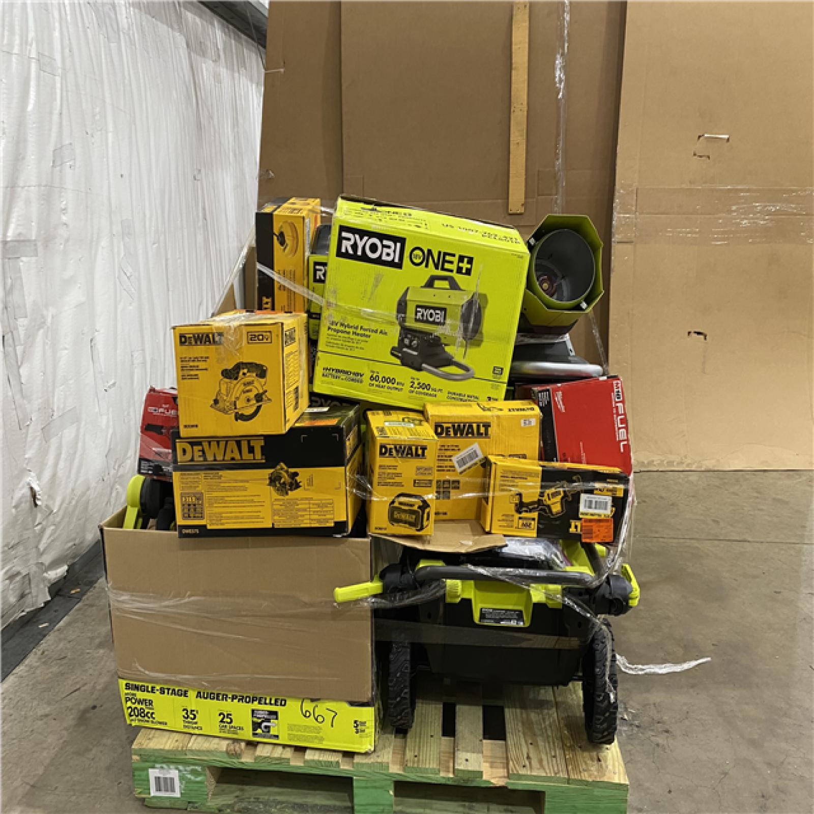 Houston Location AS IS - Tool Pallet