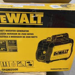 Dallas Location - As-Is DEWALT 2500 / 2200-Watt Gas Powered Inverter Generator