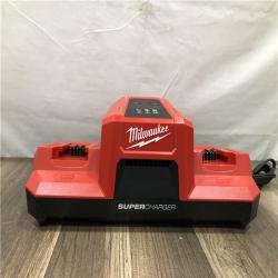 AS-IS Milwaukee M18 18V Dual Bay Simultaneous Super Charger