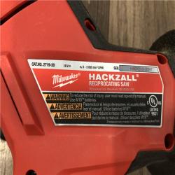 AS-IS Milwaukee FUEL 18V Lithium-Ion Brushless Cordless HACKZALL Reciprocating Saw (Tool-Only)