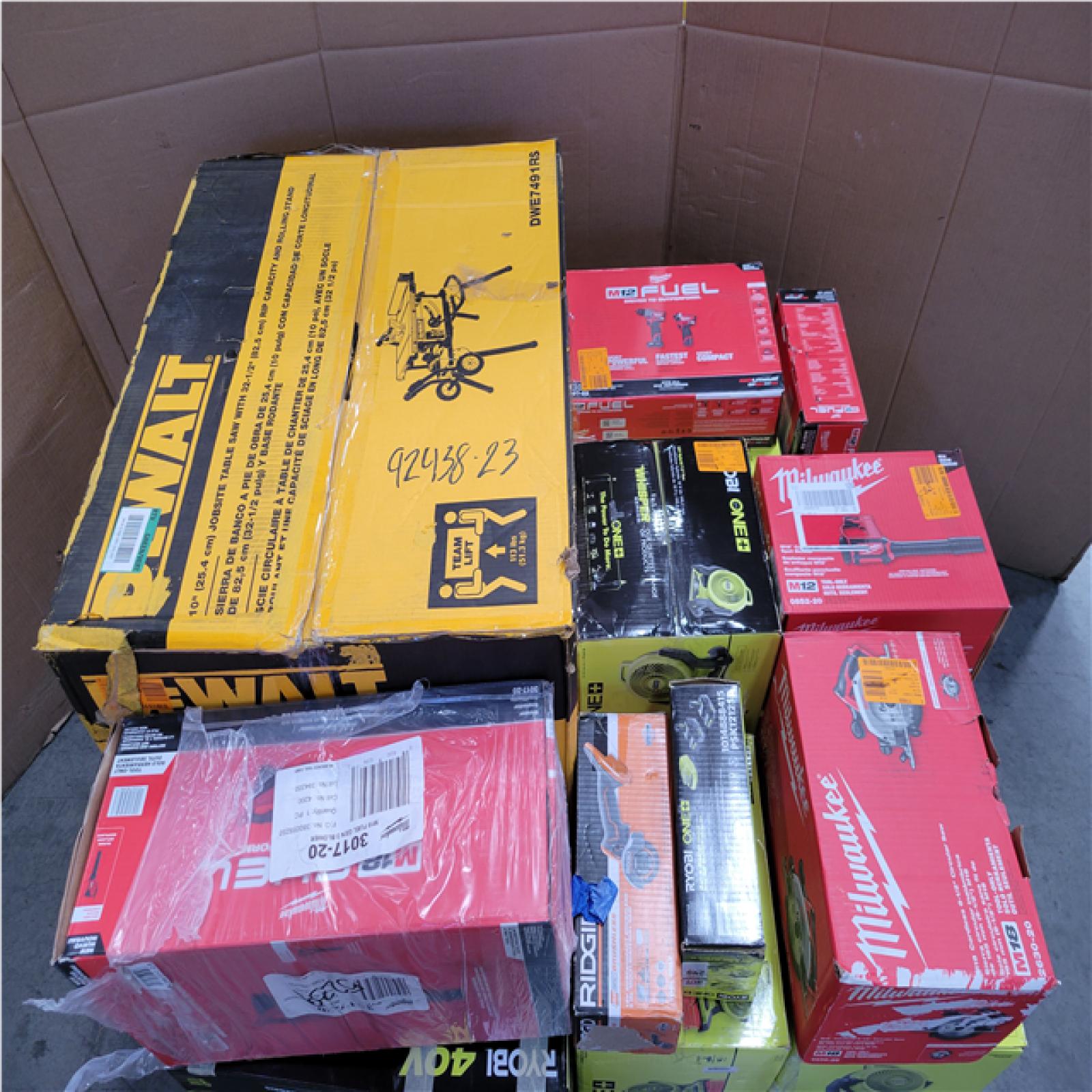 CALIFORNIA AS-IS TOOL PALLET