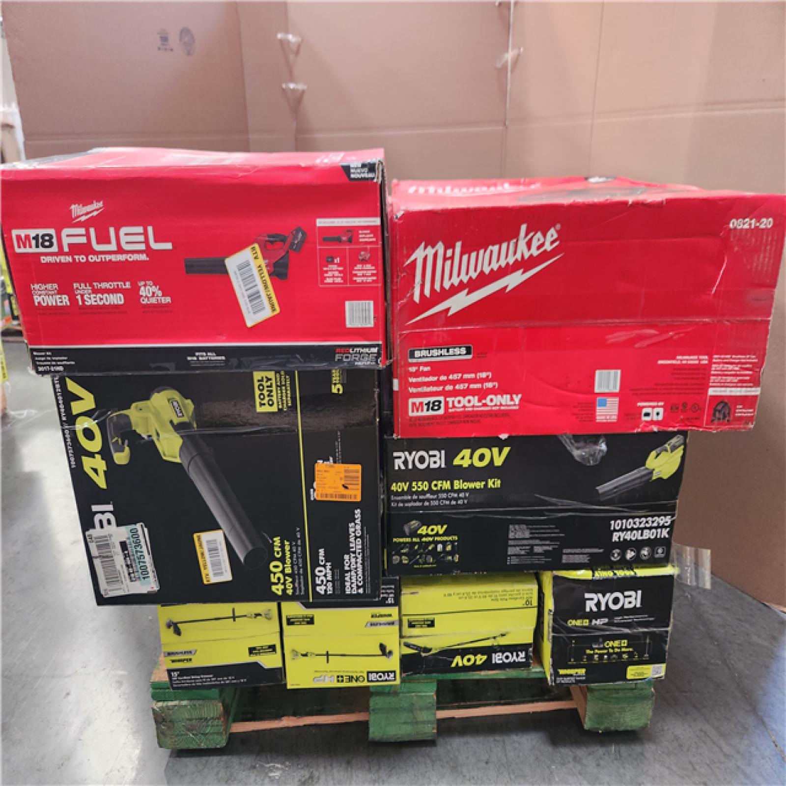 CALIFORNIA AS-IS TOOL PALLET