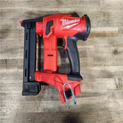 HOUSTON LOCATION - AS-IS MILWAUKEE FUEL 18-Volt Lithium-Ion Brushless Cordless 18-Gauge 1/4 in. Narrow Crown Stapler (Tool-Only)