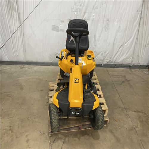 Houston Location - AS-IS Outdoor Power Equipment CUB CADET SIT DOWN MOWER