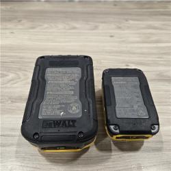 AS-IS Dewalt 20V MAX POWERSTACK Lithium-Ion Batteries/Charger Starter Kit- DCBP315-2C