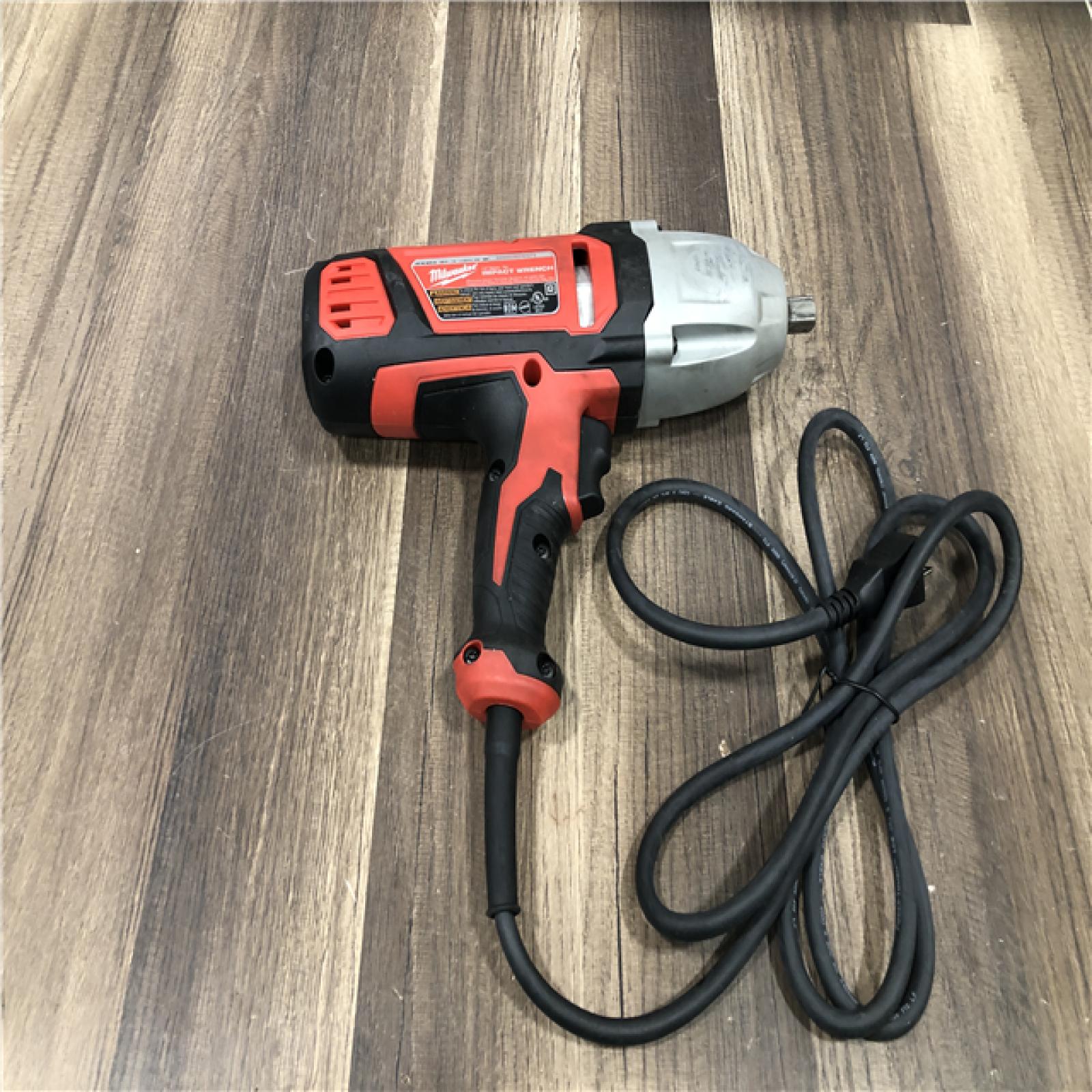 AS-IS Milwaukee 1/2 in. Impact Wrench with Rocker Switch and Detent Pin Socket Retention