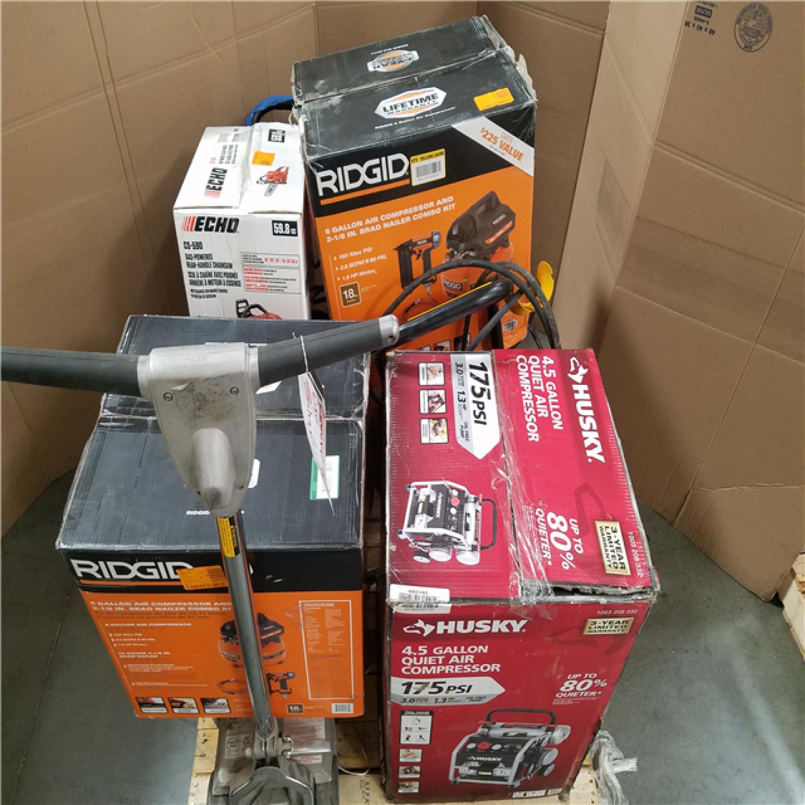 CALIFORNIA AS-IS OUTDOOR POWER EQUIPMENT