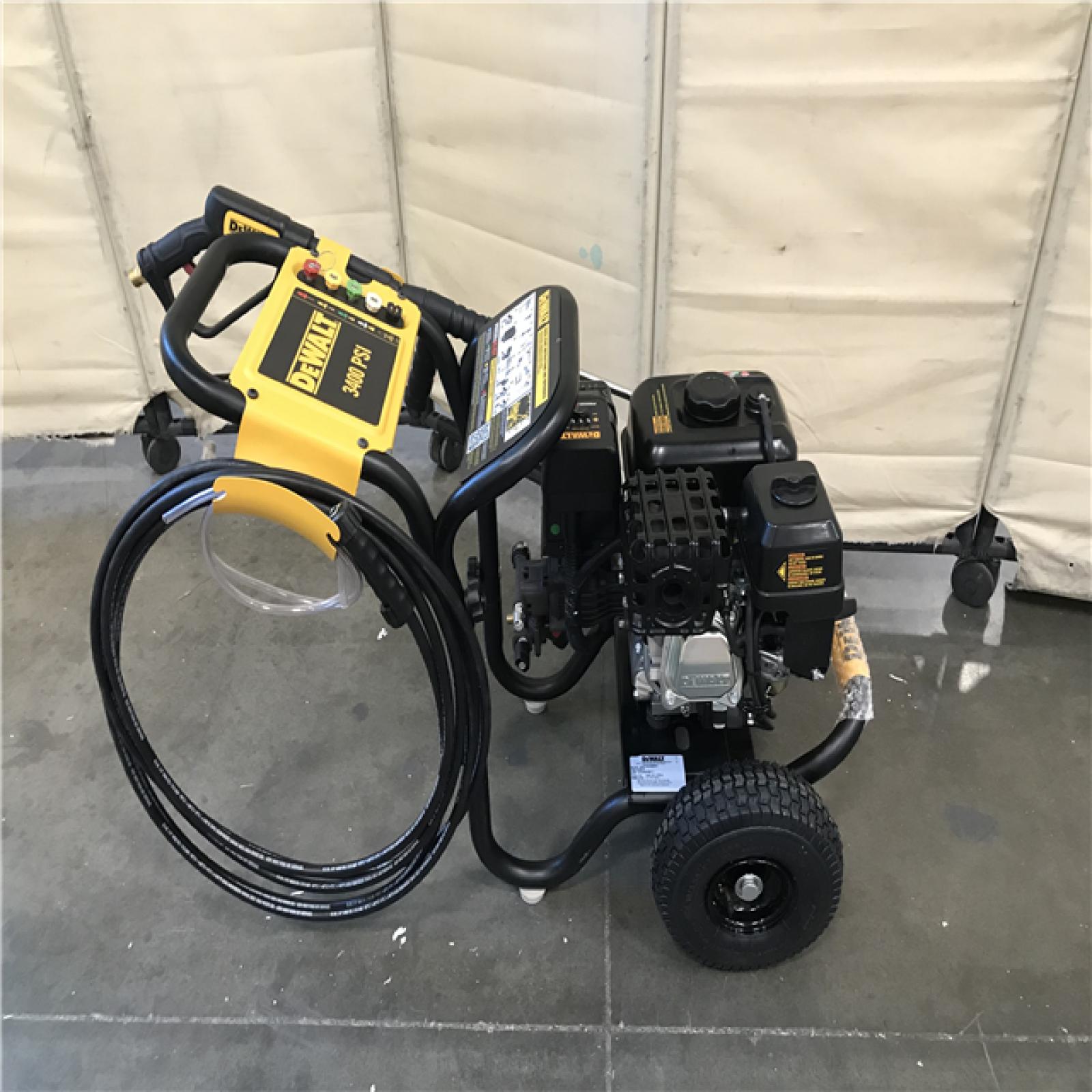 California NEW DEWALT DXPW3400PR 3400 PSI at 2.5 GPM Pressure Ready Cold Water Gas Powered Pressure Washer