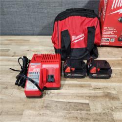 HOUSTON LOCATION - AS-IS Milwaukee 18V Lithium-Ion Cordless Drill Driver/Impact Driver Combo Kit