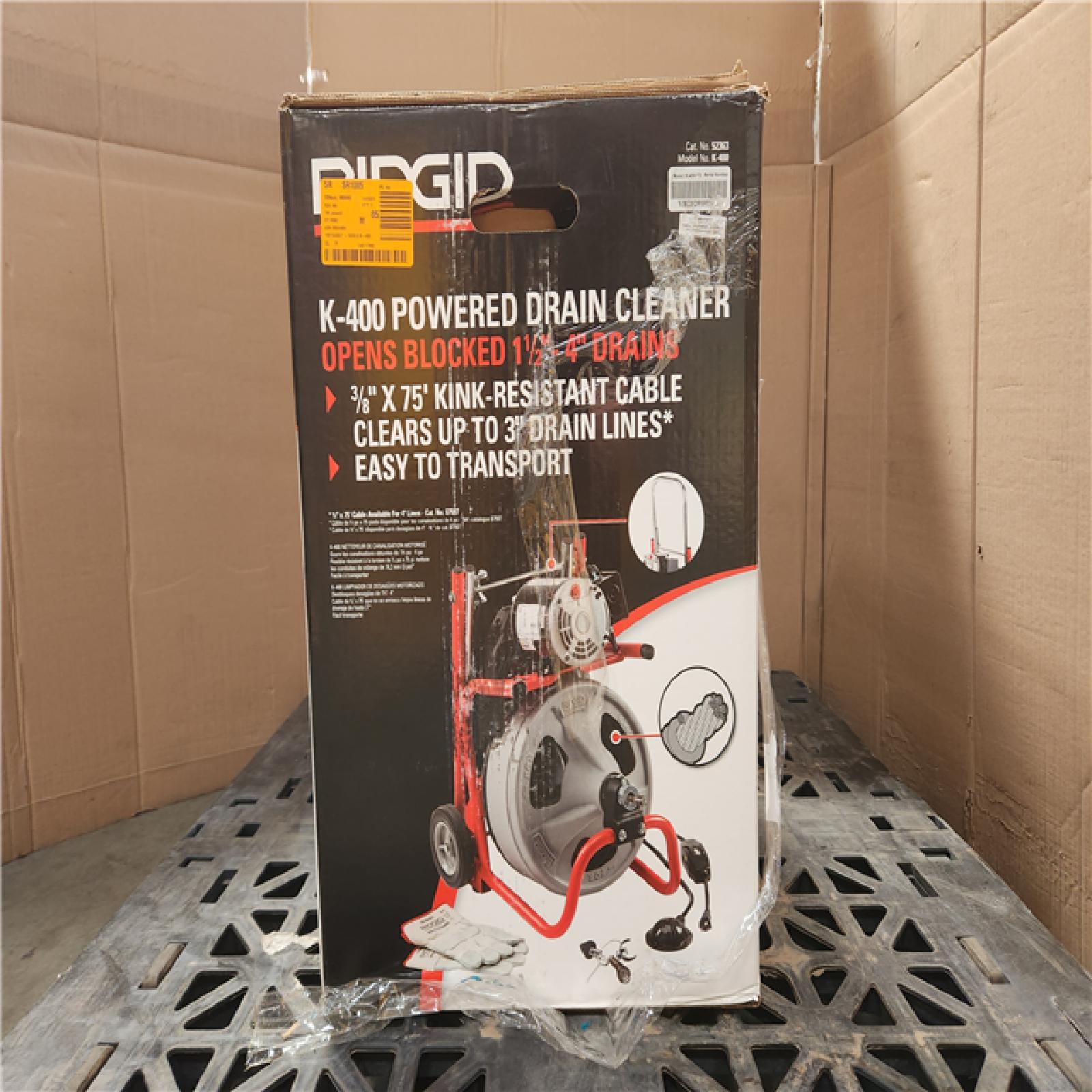 California As-Is Rigid Drain Cleaner